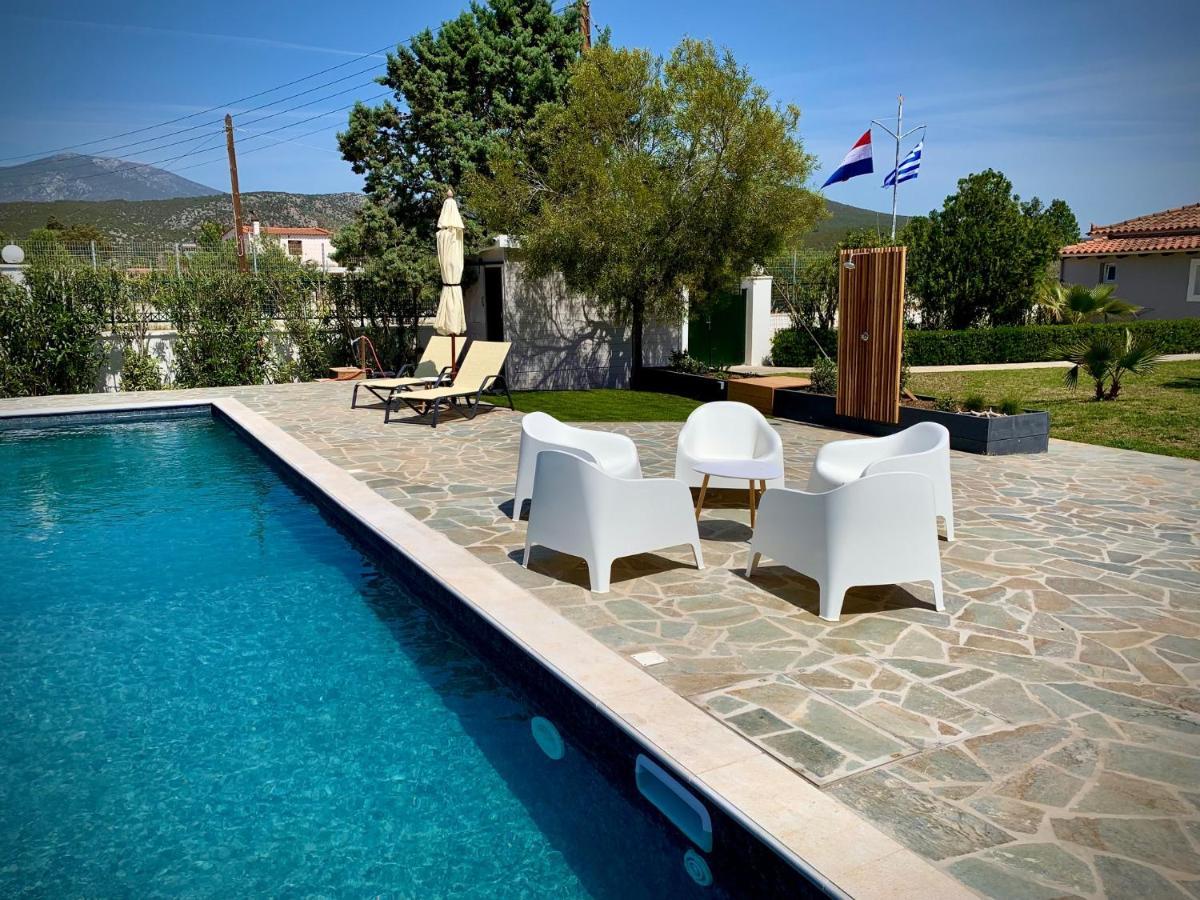 Villa Hylas Luxury Bed & Breakfast Kilada Esterno foto